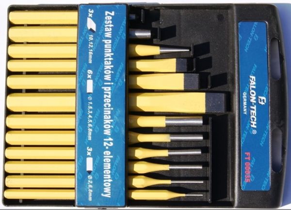 Auto instrumenti un iekārtas - 12-piece Pin Driver Set