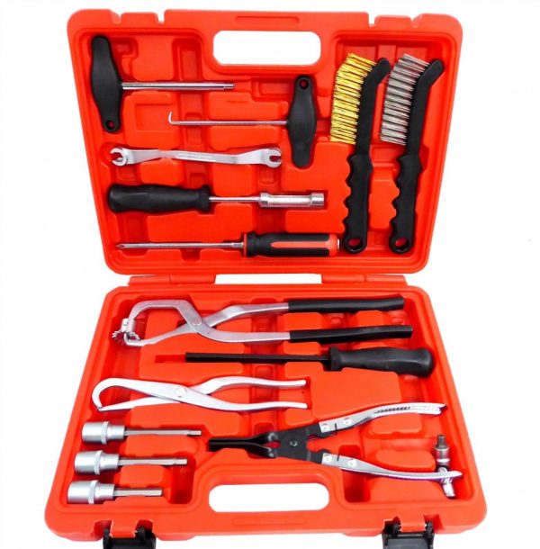 Auto instrumenti un iekārtas - 15pc Comprehensive Brake Service Tool Set (SK9013)