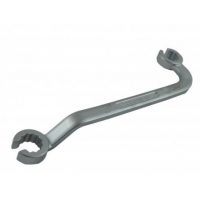 Auto instrumenti un iekārtas - 17mm Double Open End Ring Spanner For Injector Pipes (SK8291)