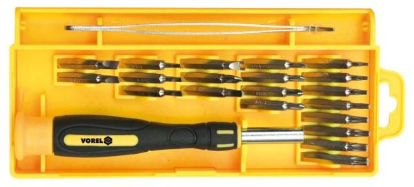 Auto instrumenti un iekārtas - 22-piece Precision Screwdriver Set (64395)