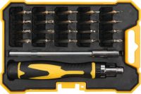 Auto instrumenti un iekārtas - 22PCS  Ratchet Wrench & Screwdriver Set (64402)