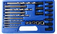 Auto instrumenti un iekārtas - 25 pcs Screw Extractor/Drill and Guide Kit (8462PL)