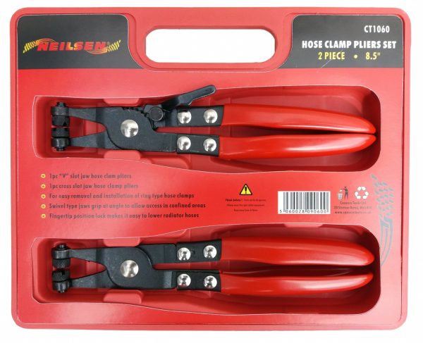 Auto instrumenti un iekārtas - 2pcs 8.5"circlip plier set (CT1060)