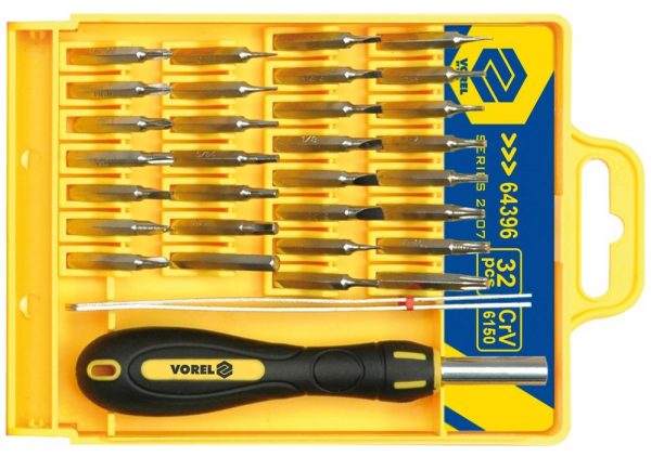 Auto instrumenti un iekārtas - 32-piece Precision Screwdriver Set