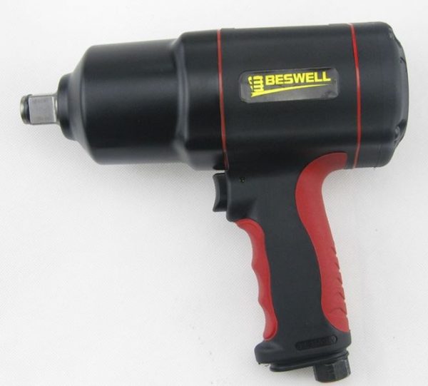 Auto instrumenti un iekārtas - 3/4" Regular Size Twin Hammer Composite air impact wrench (BW-134E)