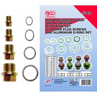 Auto instrumenti un iekārtas - 534-pcs. Oil Drain Plug Screws and Aluminum O-Ring Assortment (8119)