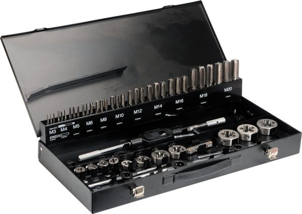 Auto instrumenti un iekārtas - 56-piece Tap and Die Set