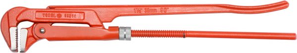 Auto instrumenti un iekārtas - ADJUSTABLE PIPE WRENCH 1.5" 90° (55216)