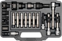Auto instrumenti un iekārtas - Alternator Bit and Socket Set | 22 pcs. (YT-04211)