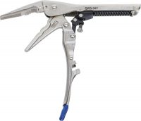 Auto instrumenti un iekārtas - Automatic Locking Long Nose Grip Pliers | 190 mm (587)
