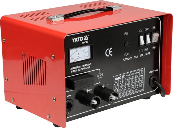 Auto instrumenti un iekārtas - Battery charger 12/24V 30A 350 Ah (YT-8305)