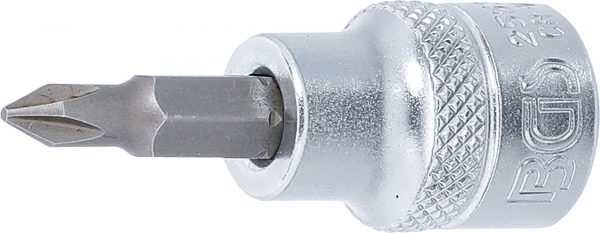 Auto instrumenti un iekārtas - Bit Socket | 10 mm (3/8") Drive | Cross Slot PH1 (2553)