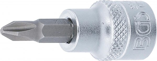 Auto instrumenti un iekārtas - Bit Socket | 10 mm (3/8") Drive | Cross Slot PH2 (2554)