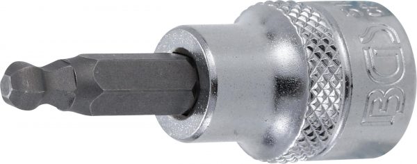 Auto instrumenti un iekārtas - Bit Socket | 10 mm (3/8") | internal Hexagon with Ball Head 5 mm (5112)