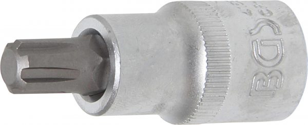 Auto instrumenti un iekārtas - Bit Socket | 12.5 mm (1/2") Drive |Spline (for Ribe) M10 (4155)