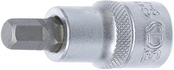 Auto instrumenti un iekārtas - Bit Socket | 12.5 mm (1/2") | internal Hexagon 9 mm (4340)