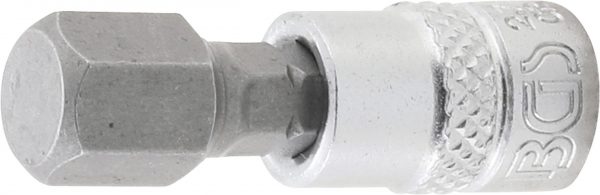 Auto instrumenti un iekārtas - Bit Socket | 6.3 mm (1/4") drive | internal Hexagon 3/8" (2748)