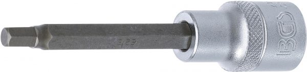 Auto instrumenti un iekārtas - Bit Socket | length 100 mm | 12.5 mm (1/2") drive | internal Hexagon 6 mm (4261)