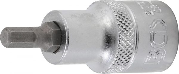 Auto instrumenti un iekārtas - Bit Socket | length 55 mm | 12.5 mm (1/2") Drive | internal Hexagon 7/32" (2732)