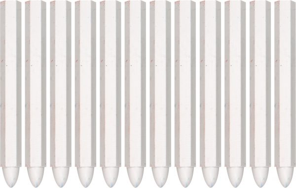 Auto instrumenti un iekārtas - CHALK SET. 12 PCS  COLOUR WHITE (YT-69931)