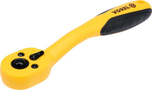 Auto instrumenti un iekārtas - CURVED POLYPROPYLENE RATCHET HANDLE 1/4" (53575)