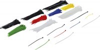 Auto instrumenti un iekārtas - Cable Tie Assortment | coloured | 100 x 200 mm | 450 pcs. (80873)