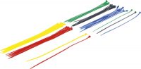 Auto instrumenti un iekārtas - Cable Tie Assortment | coloured | 4.8 x 300 mm | 50 pcs. (80771)