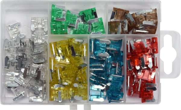 Auto instrumenti un iekārtas - Car Fuse Assortment | Mini / low profile | 24 pcs. (YT-83145)