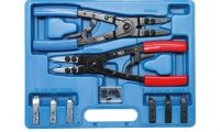 Auto instrumenti un iekārtas - Circlip Pliers Set | replaceable tips | 10 pcs. (453)