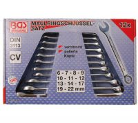 Auto instrumenti un iekārtas - Combination Spanner Set (DIN 3113) | 6 - 22 mm | 12 pcs. (1194)