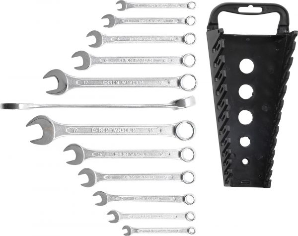 Auto instrumenti un iekārtas - Combination Spanner Set (DIN 3113) | 6 - 22 mm | 12 pcs. (1211)