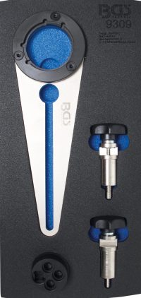Auto instrumenti un iekārtas - Crankshaft Pulley Holder and Rotating Tool Set | for BMW 2.5D (9309)