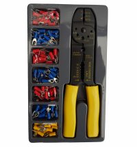Auto instrumenti un iekārtas - Crimping tool & terminal kit | 110 pcs (CT101)