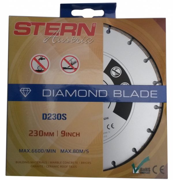 Auto instrumenti un iekārtas - Diamond Blade Segmented | 230x2x22