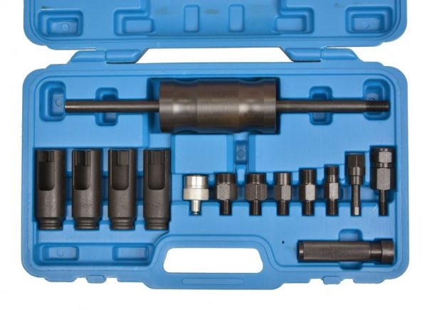 Auto instrumenti un iekārtas - Diesel Injector Puller Set 14pc (WT04342)