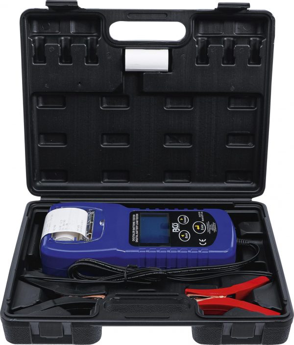 Auto instrumenti un iekārtas - Digital Battery Tester and Charger System Tester | with Printer (2133)
