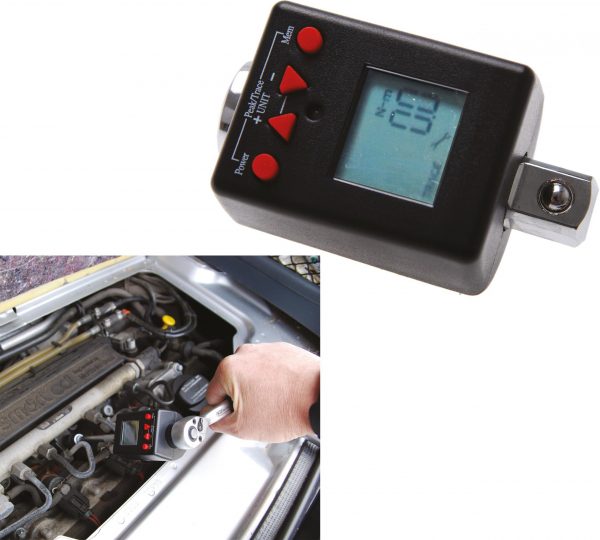 Auto instrumenti un iekārtas - Digital Torque Adaptor | 6.3 mm (1/4") | 6 - 30 Nm (979)