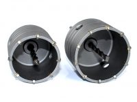 Auto instrumenti un iekārtas - Drilling crown set SDS Plus | 65 mm + 80 mm | 2 pcs. (ES20442)