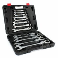Auto instrumenti un iekārtas - Flexible ratchet wrench set | 8-32 mm | 13-piece (SK5003)
