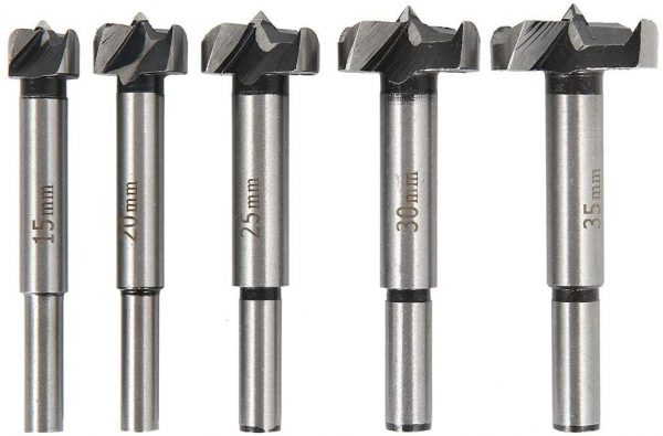 Auto instrumenti un iekārtas - Forstner drill set | 5-35 mm | 5 pcs (SK1630)