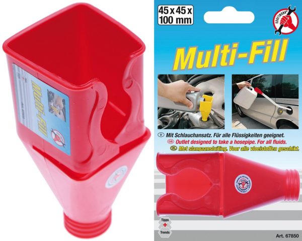 Auto instrumenti un iekārtas - Funnel Set | 45 x 45 mm (67850)