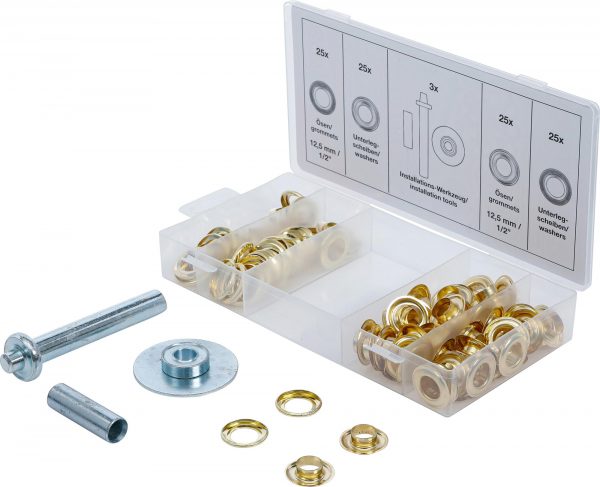 Auto instrumenti un iekārtas - Grommet Installation Set | 103 pcs. (8111)