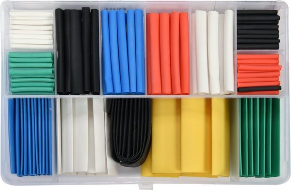 Auto instrumenti un iekārtas - HEAT SHRINK ASSORTMENT 171 PC (YT-06867)