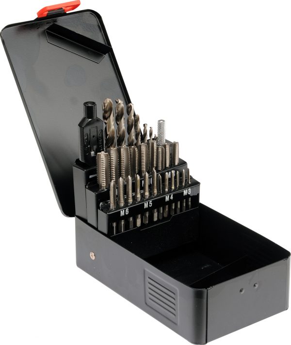 Auto instrumenti un iekārtas - HSS Tap and Drill Set M3-M12 (YT-2977)