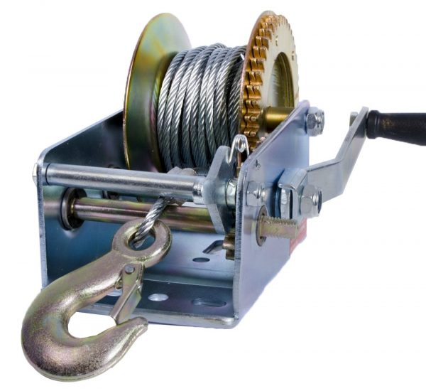 Auto instrumenti un iekārtas - Hand winch | two speeds | 1150 kg / 2500 LBS (ES-2000)