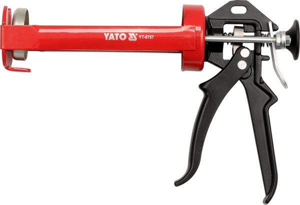 Auto instrumenti un iekārtas - Heavy Duty Caulking Gun 200x65 mm (YT-6757)