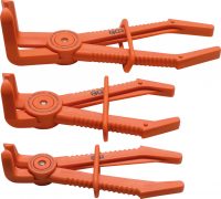 Auto instrumenti un iekārtas - Hose Clamp Pliers Set | 90° Angled | 155-220 mm | 3 pcs. (8764)