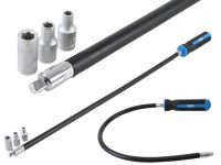 Auto instrumenti un iekārtas - Hose Clamp Screwdriver | external square 6.3 mm (1/4") | 500 mm (7824)