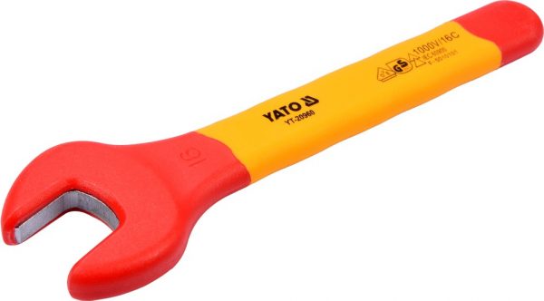 Auto instrumenti un iekārtas - INSULATED OPEN END WRENCH 16MM VDE (YT-20960)