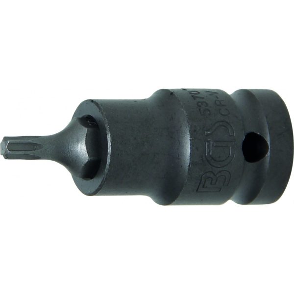 Auto instrumenti un iekārtas - Impact Bit Socket | 12.5 mm (1/2") drive | T-Star (for Torx) T25 (5370)